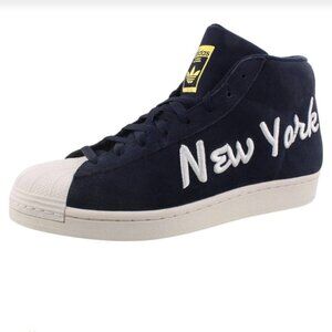 Adidas‎ Originals Pro Model New York Shoes Mid Rise Men's Sneakers Size 6 EUC